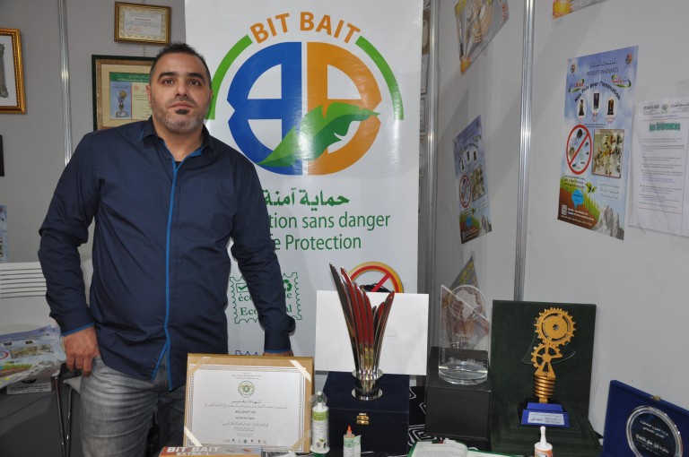 Il a décroché plusieurs prix de l’innovation: Bit Bait ,  pesticide Algérien bio
